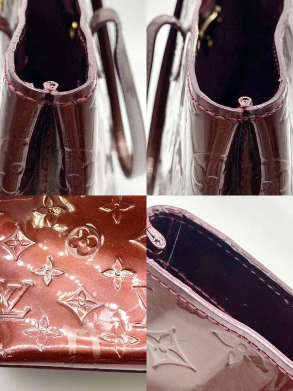 Louis Vuitton Vernis Amarante Willshare MM - Picture 11 of 11